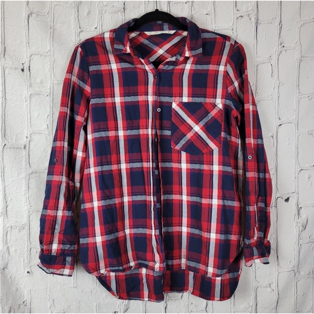 5 for $25🎈 Zara plaid great for layering